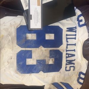 Terrance Williams game worn jersey vs GB